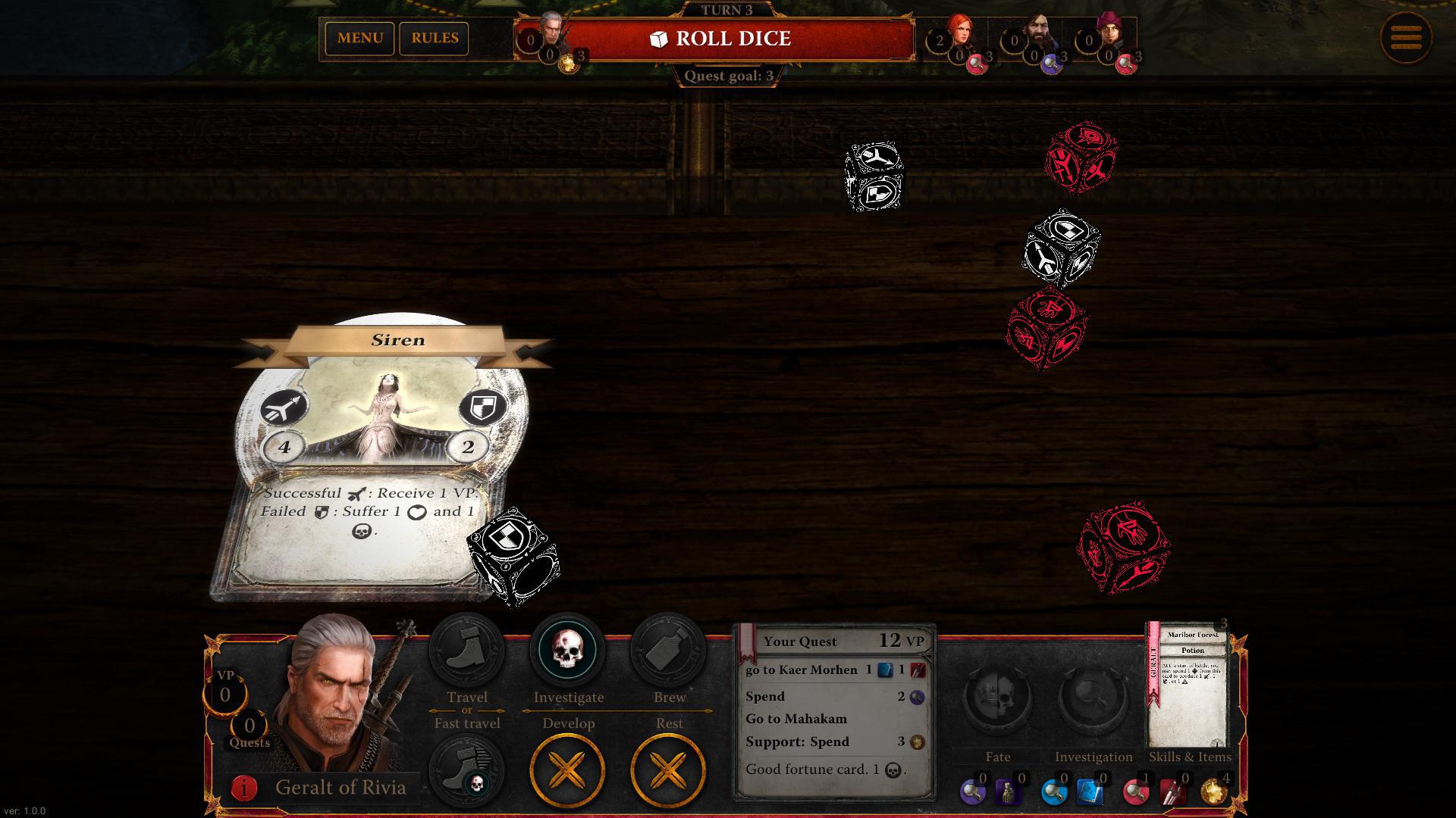 Скриншот из игры The Witcher Adventure Game - 87