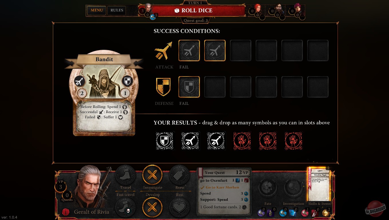 Скриншот из игры The Witcher Adventure Game - 35