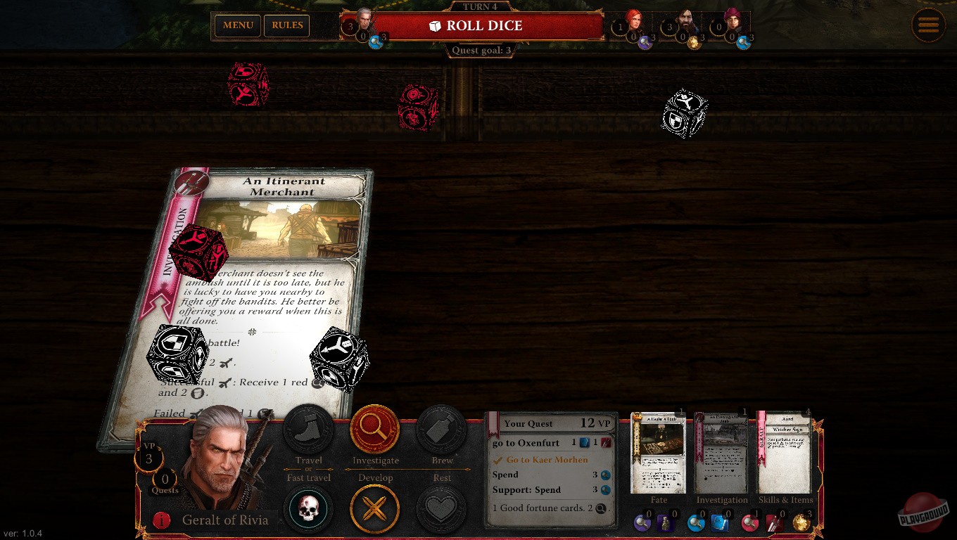 Скриншот из игры The Witcher Adventure Game - 29