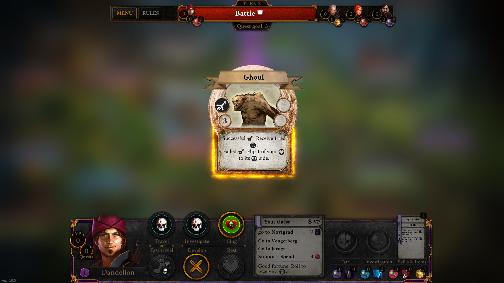 Скриншот из игры The Witcher Adventure Game - 100