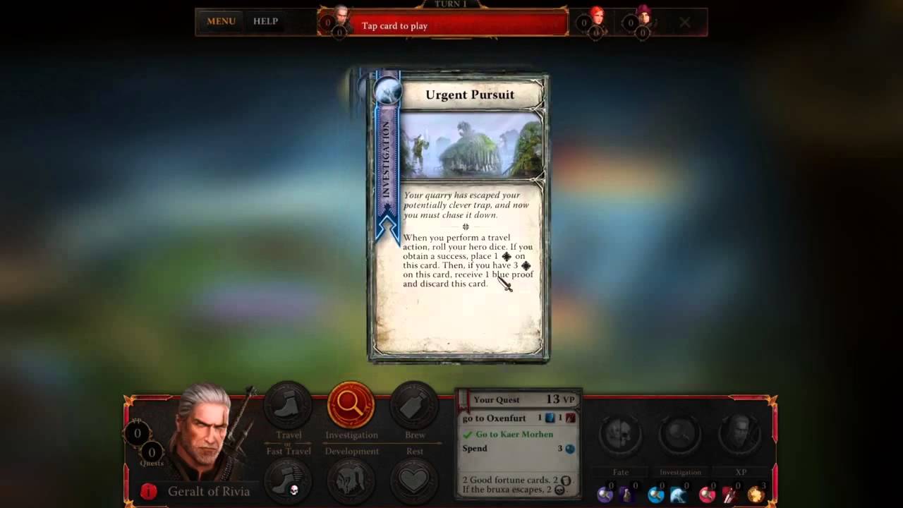 Скриншот из игры The Witcher Adventure Game - 3