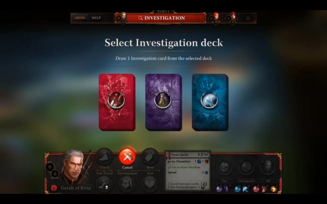 Скриншот из игры The Witcher Adventure Game - 4