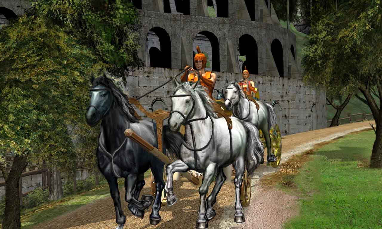 Скриншот из игры Chariots: The First Olympics - 1