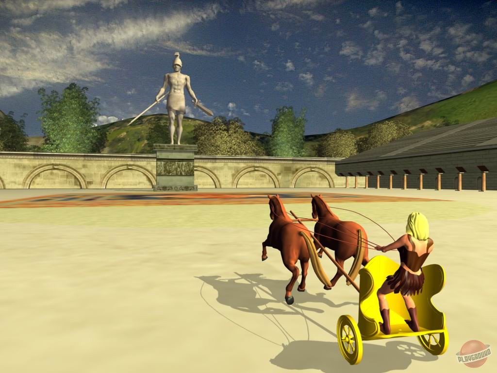 Скриншот из игры Chariots: The First Olympics - 9