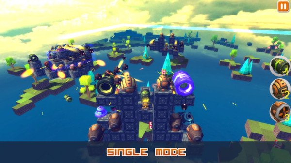 Скриншот из игры CubeGun - 2