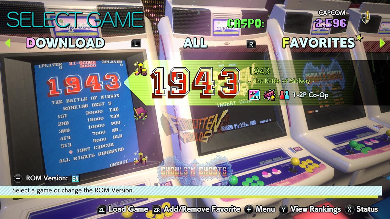Скриншот из игры Capcom Arcade Stadium - 24