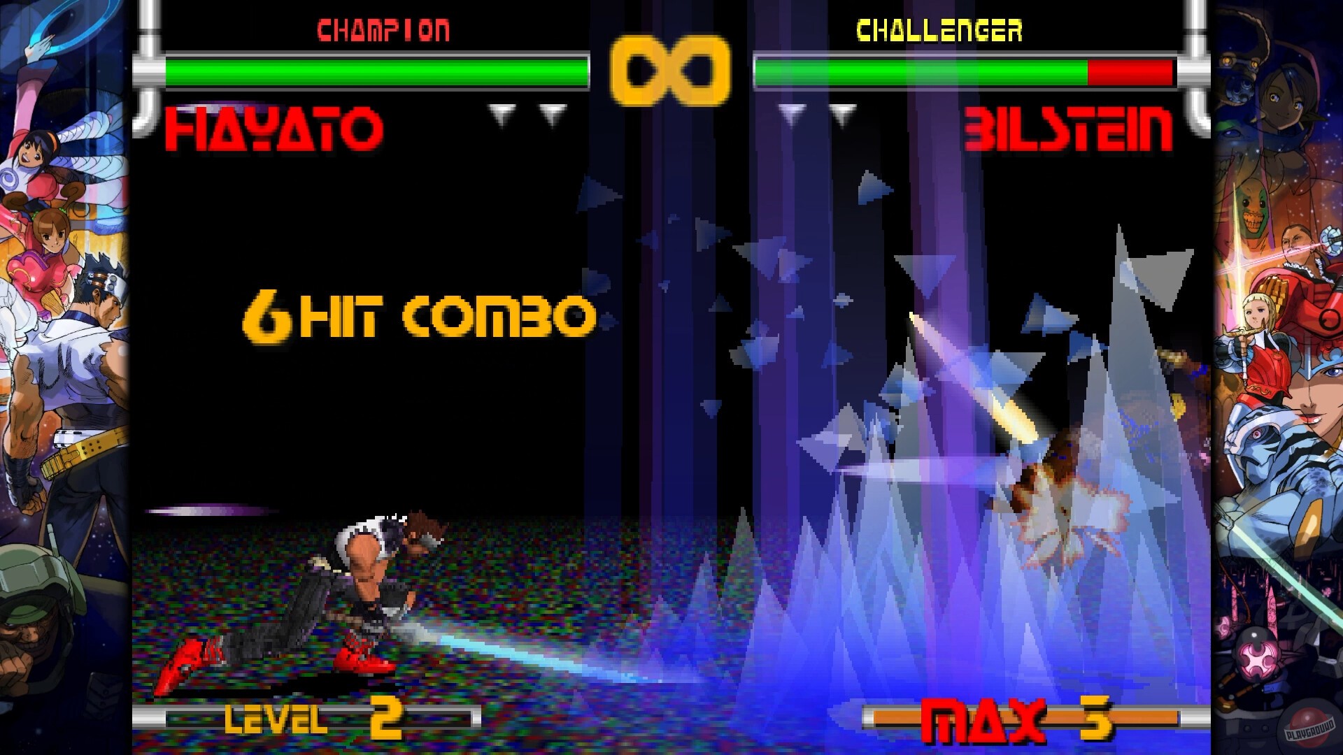 Скриншот из игры Capcom Fighting Collection 2 - 2
