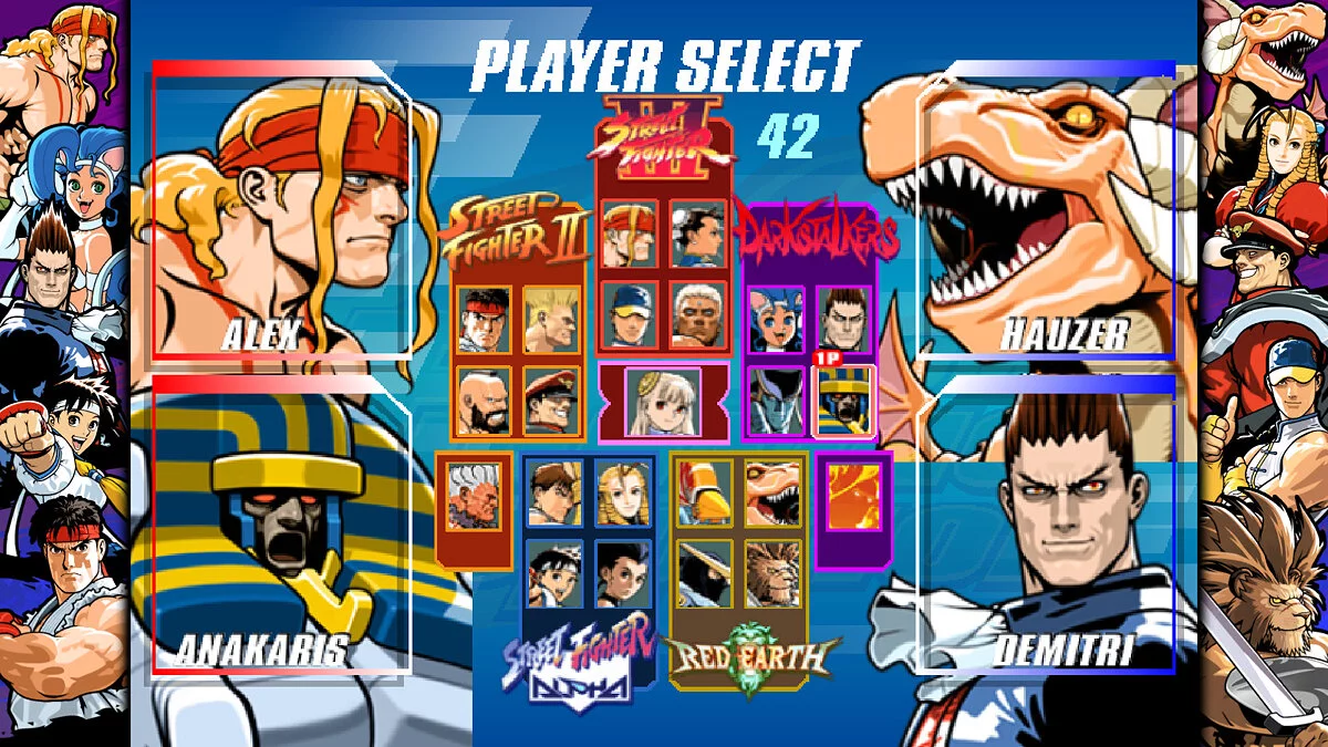 Скриншот из игры Capcom Fighting Collection 2 - 3