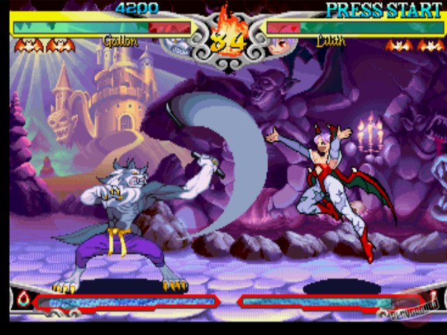 Скриншот из игры Darkstalkers 3 - 20