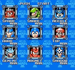 Скриншот из игры Mega Man 3 - 2