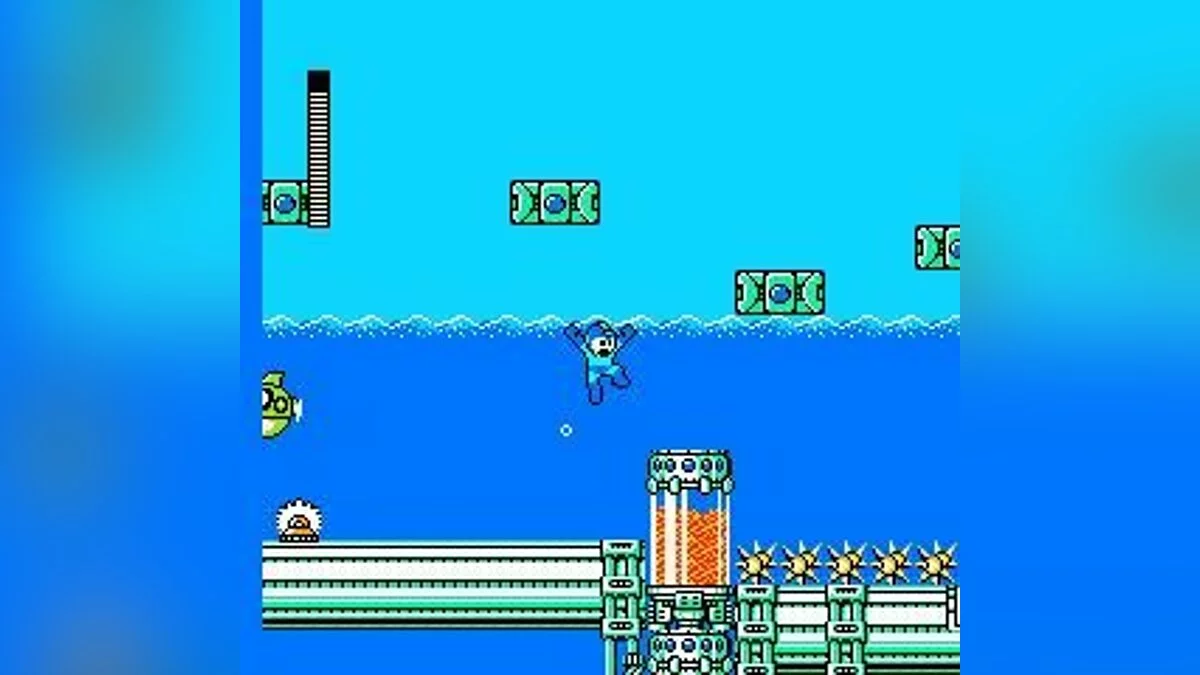 Скриншот из игры Mega Man 4 - 3