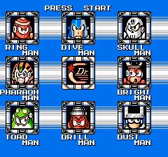 Скриншот из игры Mega Man 4 - 4