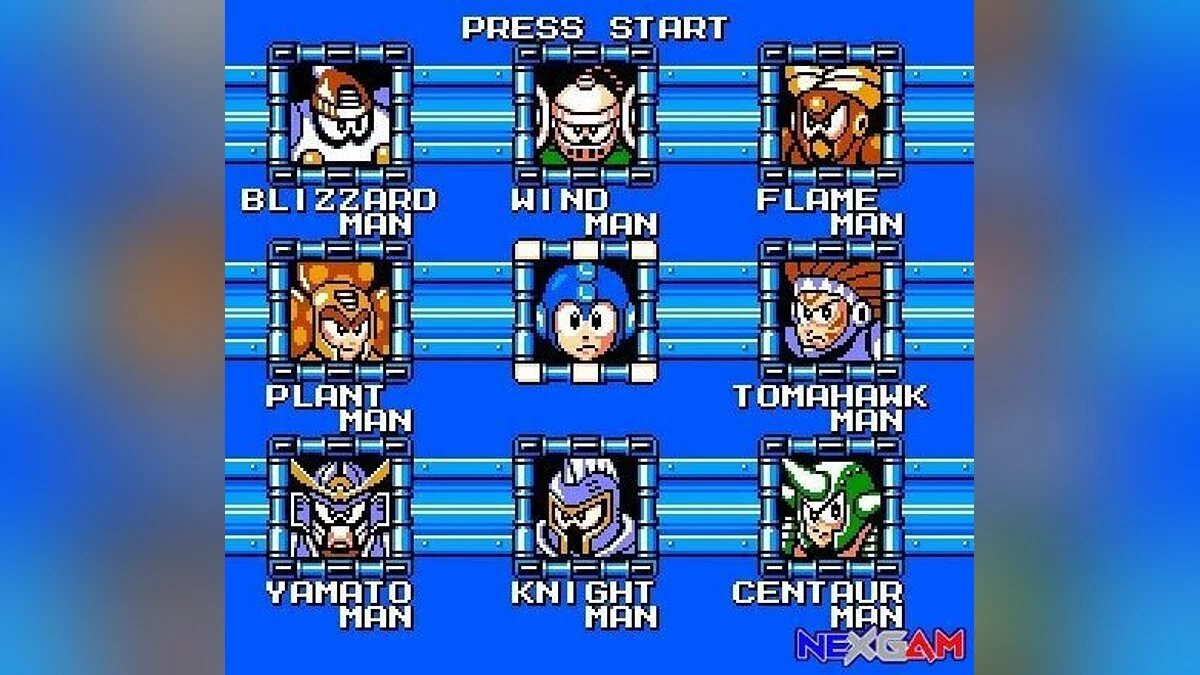 Скриншот из игры Mega Man 6 - 2