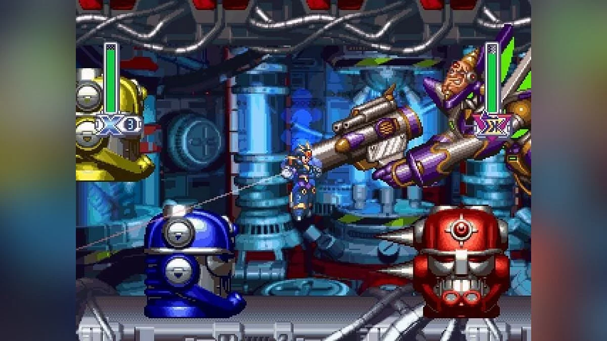 Скриншот из игры Mega Man X4 - 5