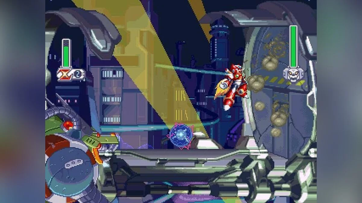 Скриншот из игры Mega Man X4 - 3