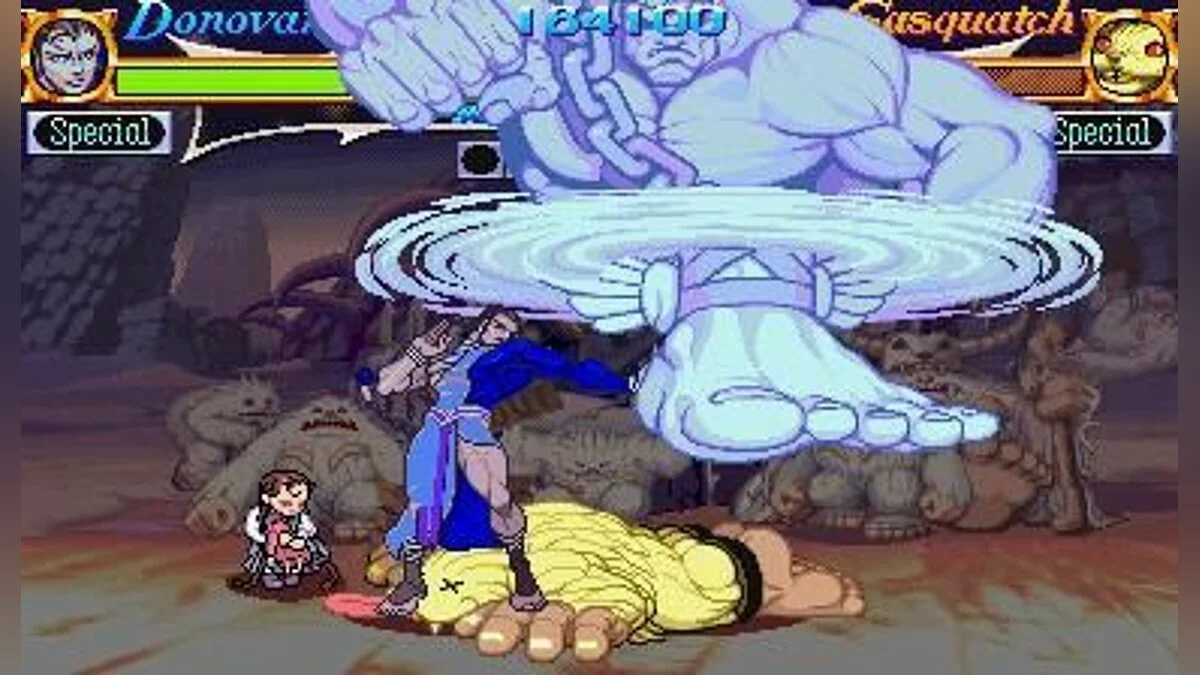 Скриншот из игры Night Warriors: Darkstalkers' Revenge - 4