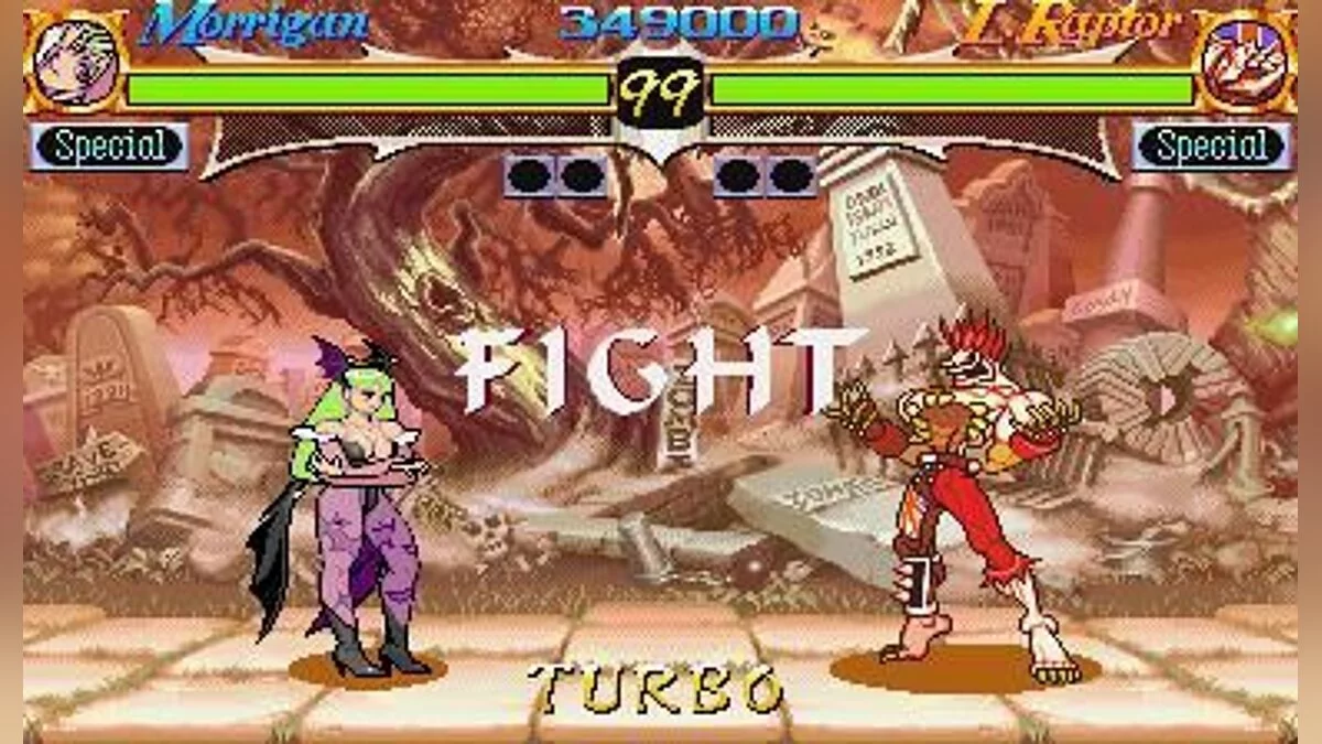 Скриншот из игры Night Warriors: Darkstalkers' Revenge - 6