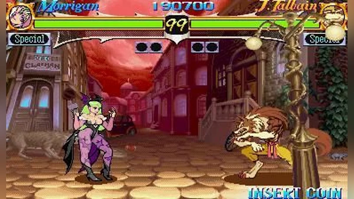 Скриншот из игры Night Warriors: Darkstalkers' Revenge - 5