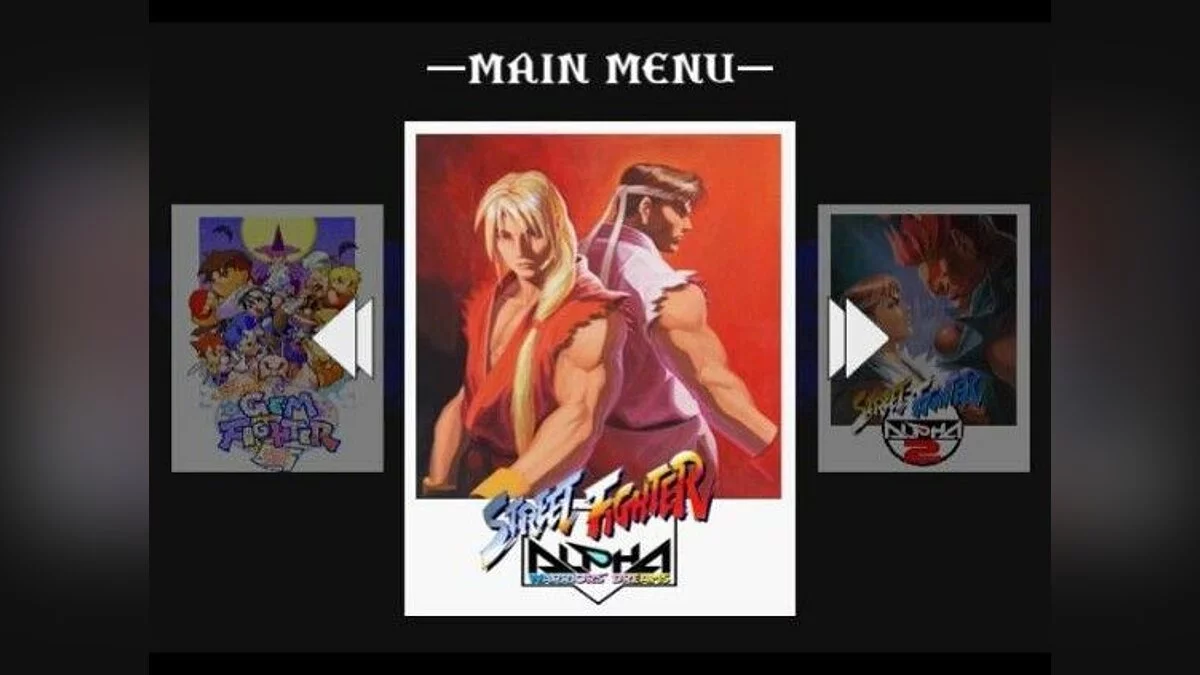 Скриншот из игры Street Fighter Alpha Anthology - 3