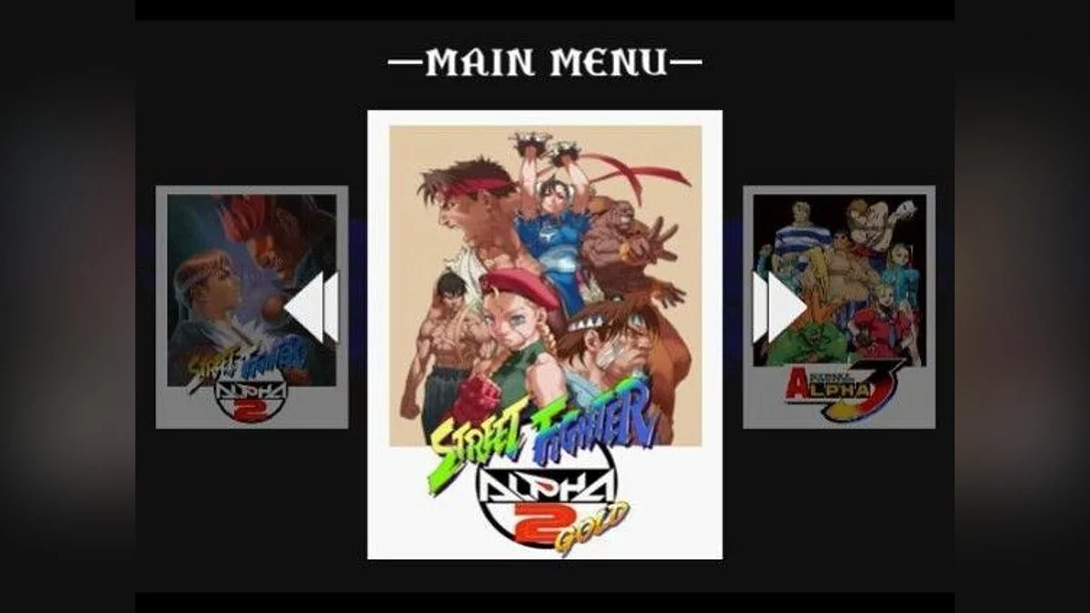 Скриншот из игры Street Fighter Alpha Anthology - 7