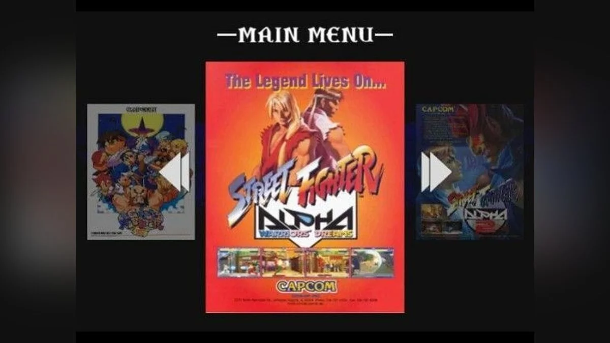 Скриншот из игры Street Fighter Alpha Anthology - 4