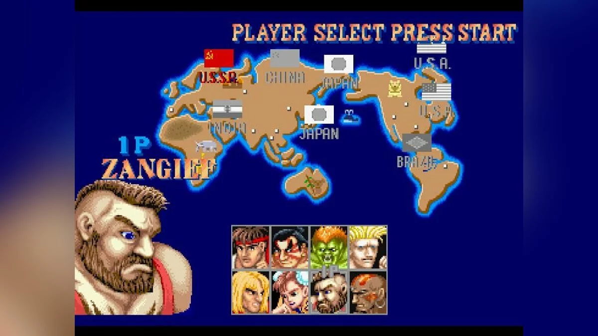 Скриншот из игры Street Fighter Collection 2 - 9
