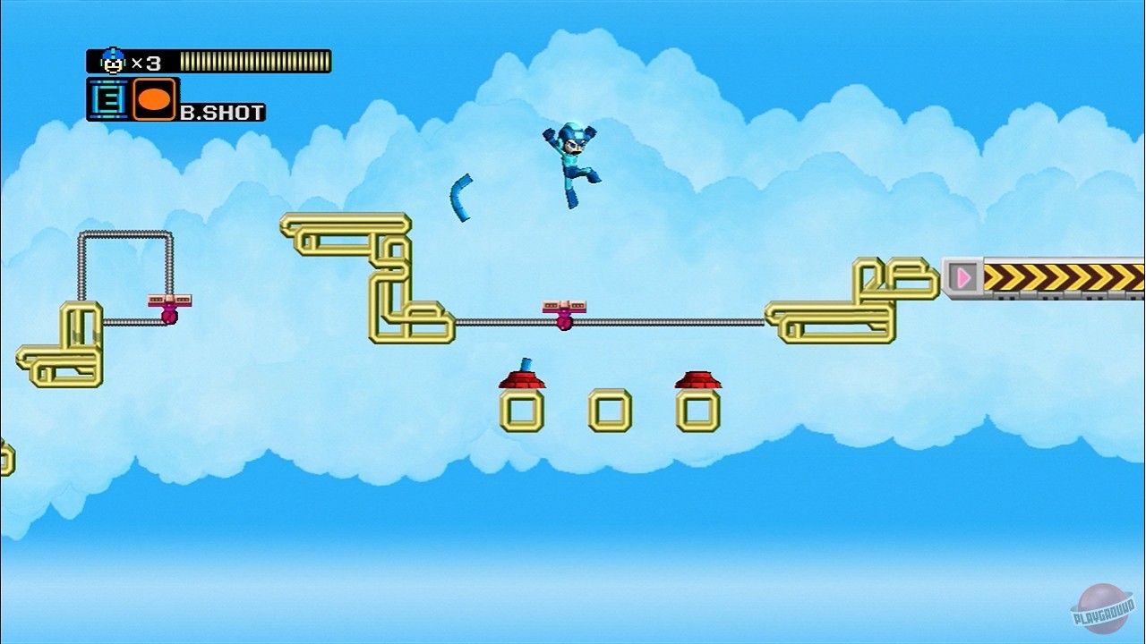 Скриншот из игры Mega Man Universe - 9