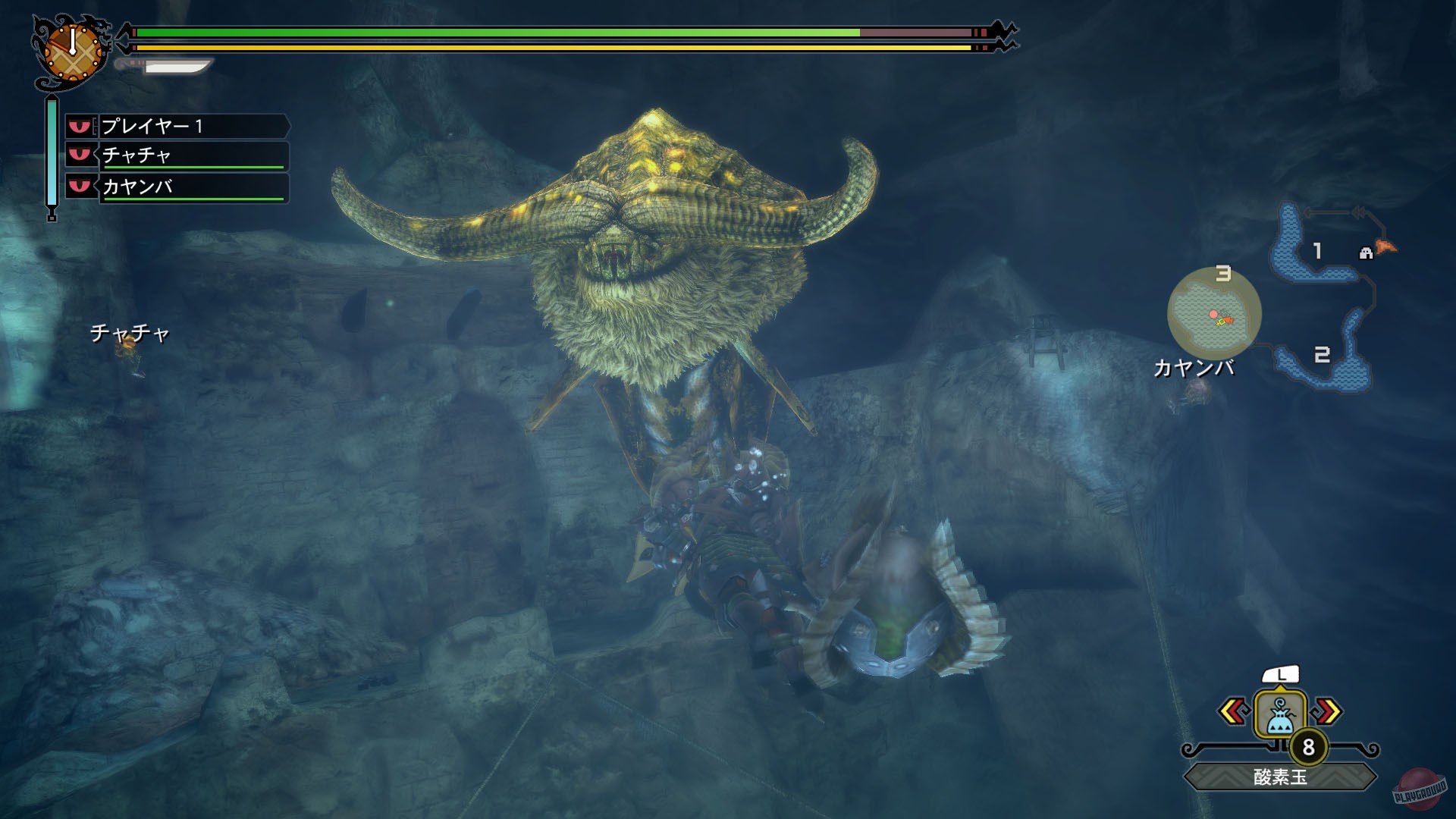 Скриншот из игры Monster Hunter 3 Ultimate - 54