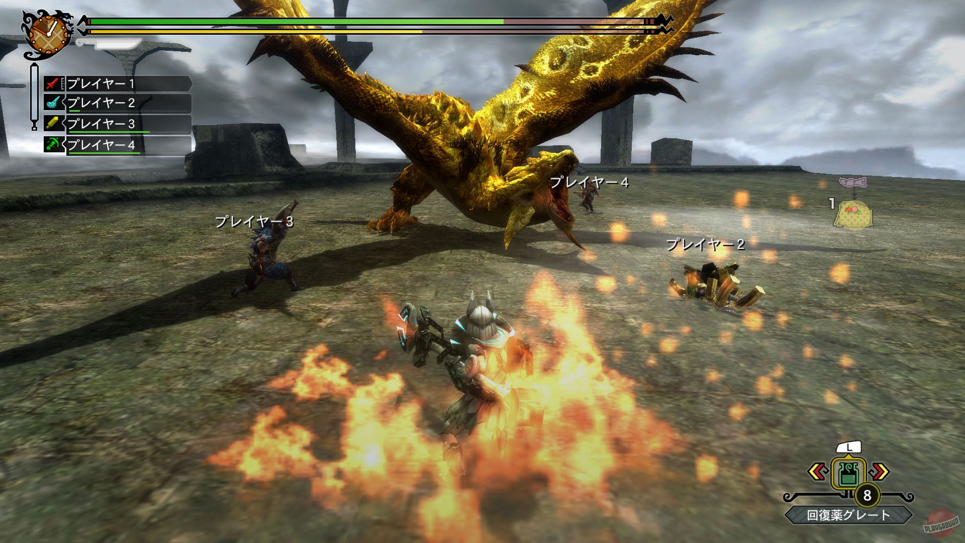 Скриншот из игры Monster Hunter 3 Ultimate - 49