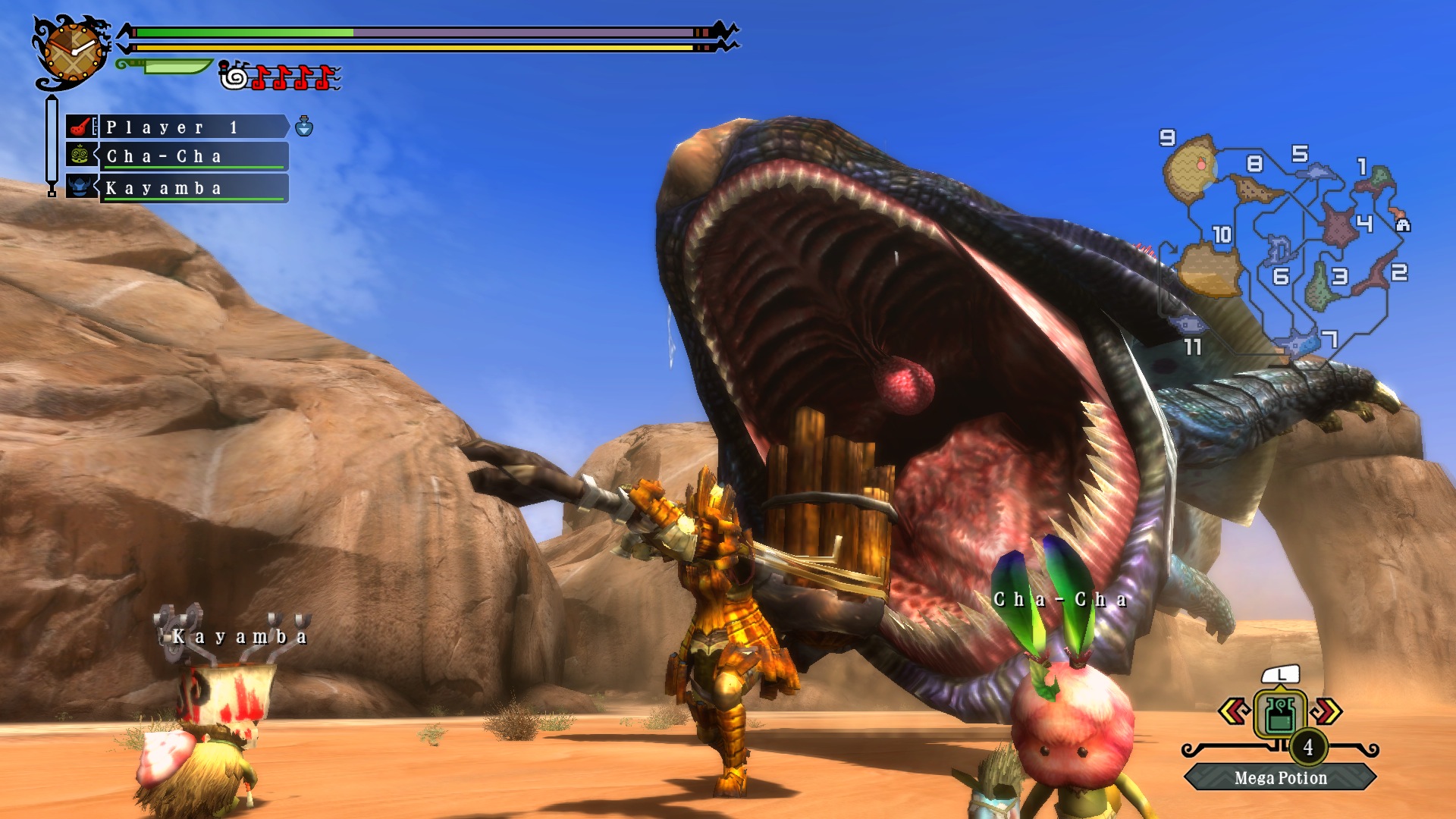 Скриншот из игры Monster Hunter 3 Ultimate - 20