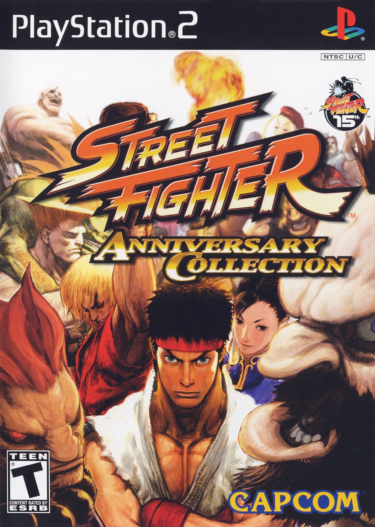 Обложка игры Street Fighter: Anniversary Collection