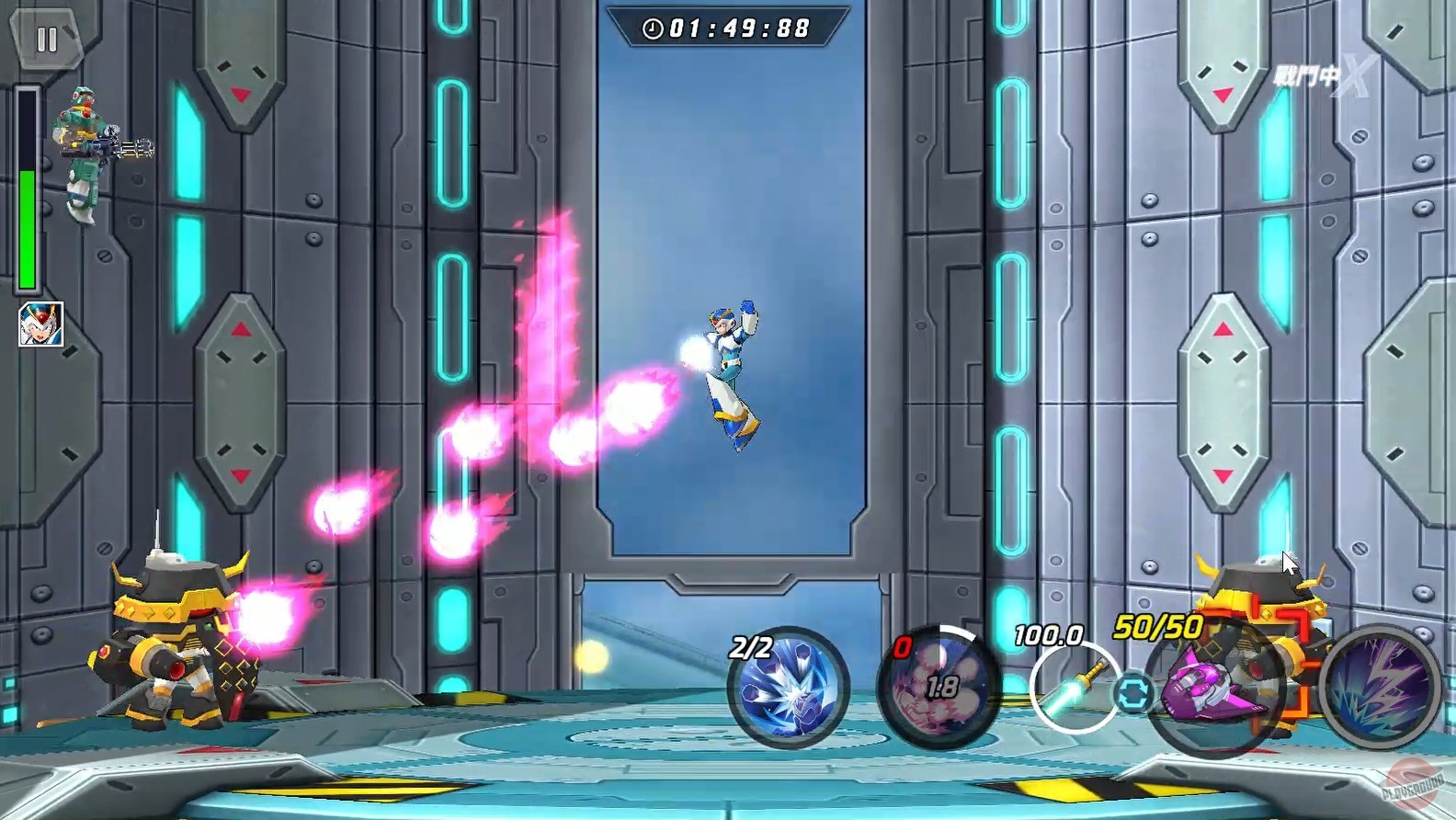 Скриншот из игры Mega Man X DiVE - 17