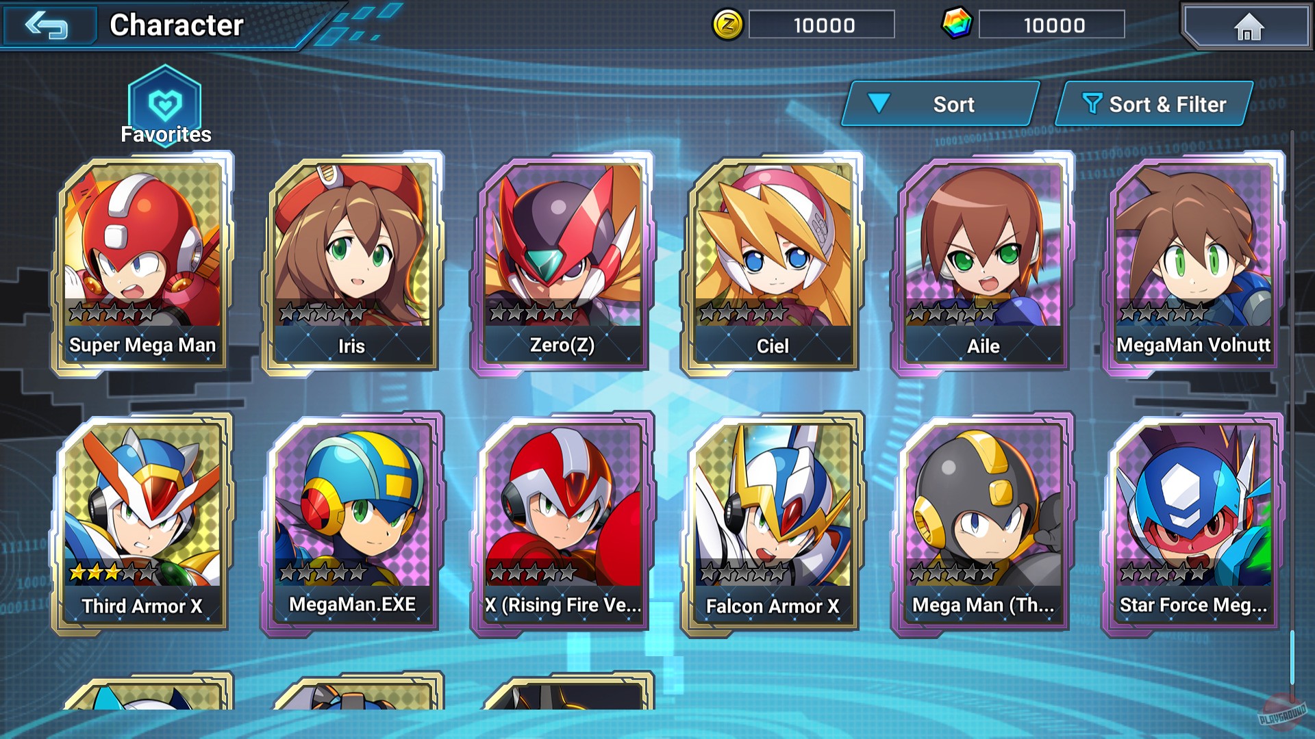 Скриншот из игры Mega Man X DiVE - 6