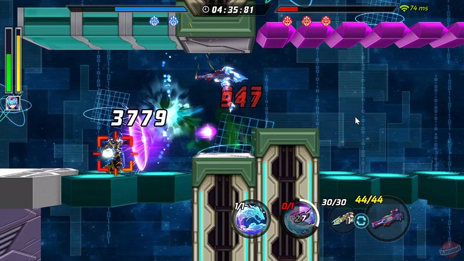 Скриншот из игры Mega Man X DiVE - 14