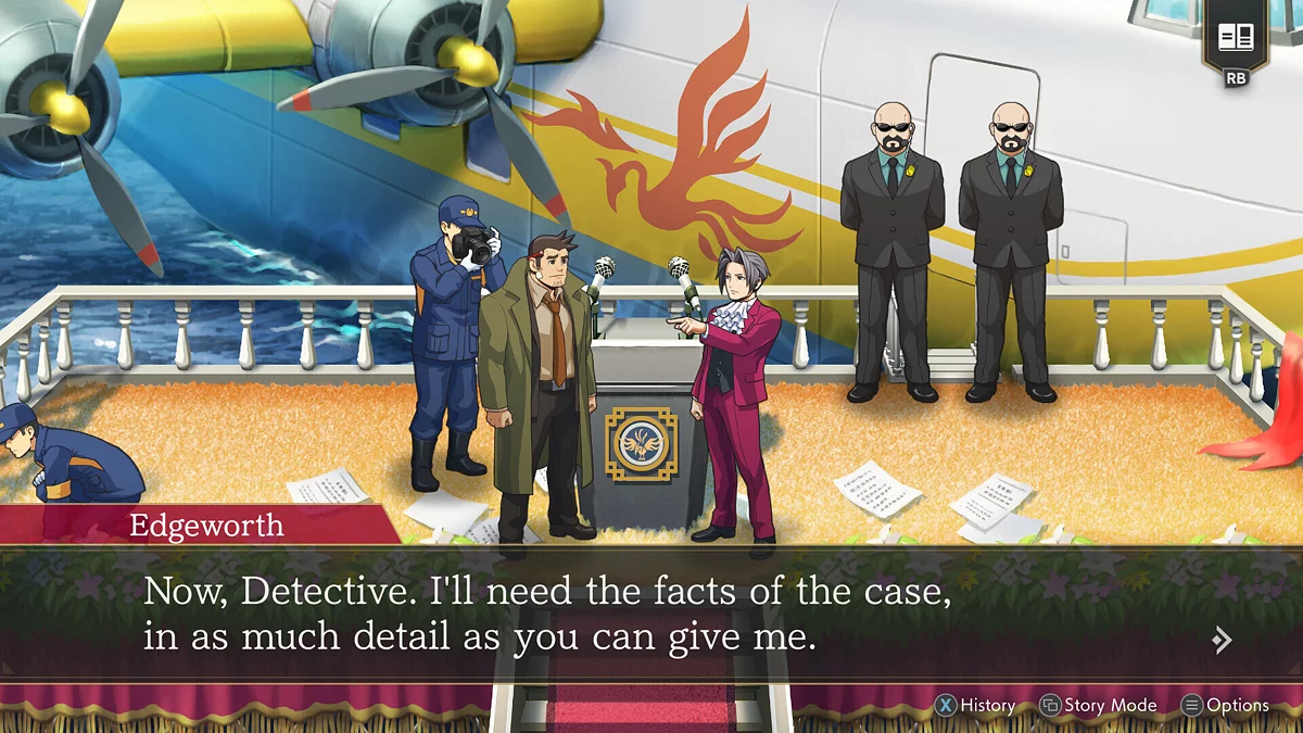 Скриншот из игры Ace Attorney: Investigations Collection - 20