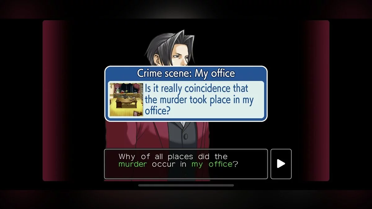 Скриншот из игры Ace Attorney Investigations: Miles Edgeworth - 28