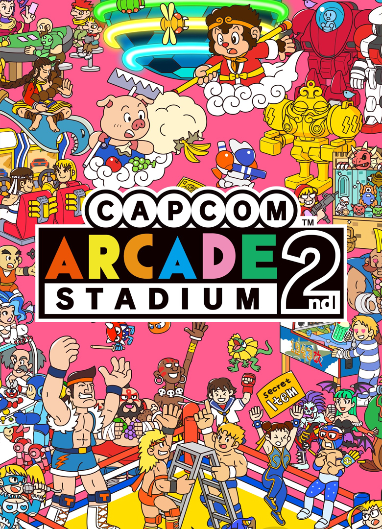 Обложка игры Capcom Arcade 2nd Stadium
