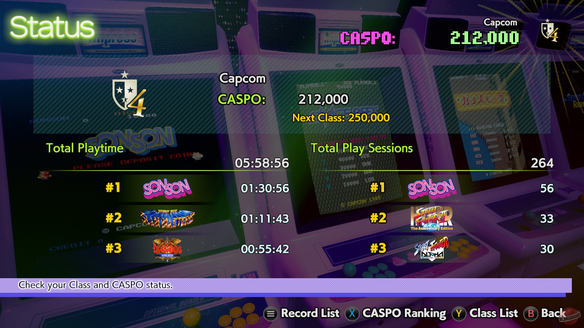 Скриншот из игры Capcom Arcade 2nd Stadium - 2