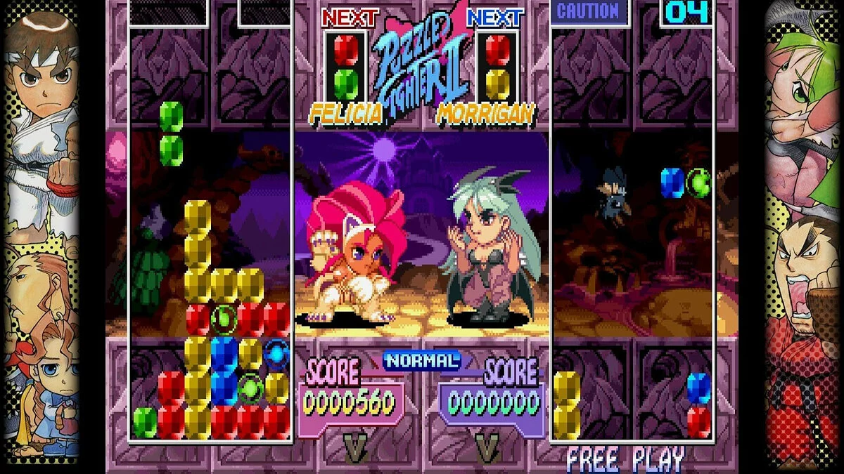 Скриншот из игры Capcom Fighting Collection - 2