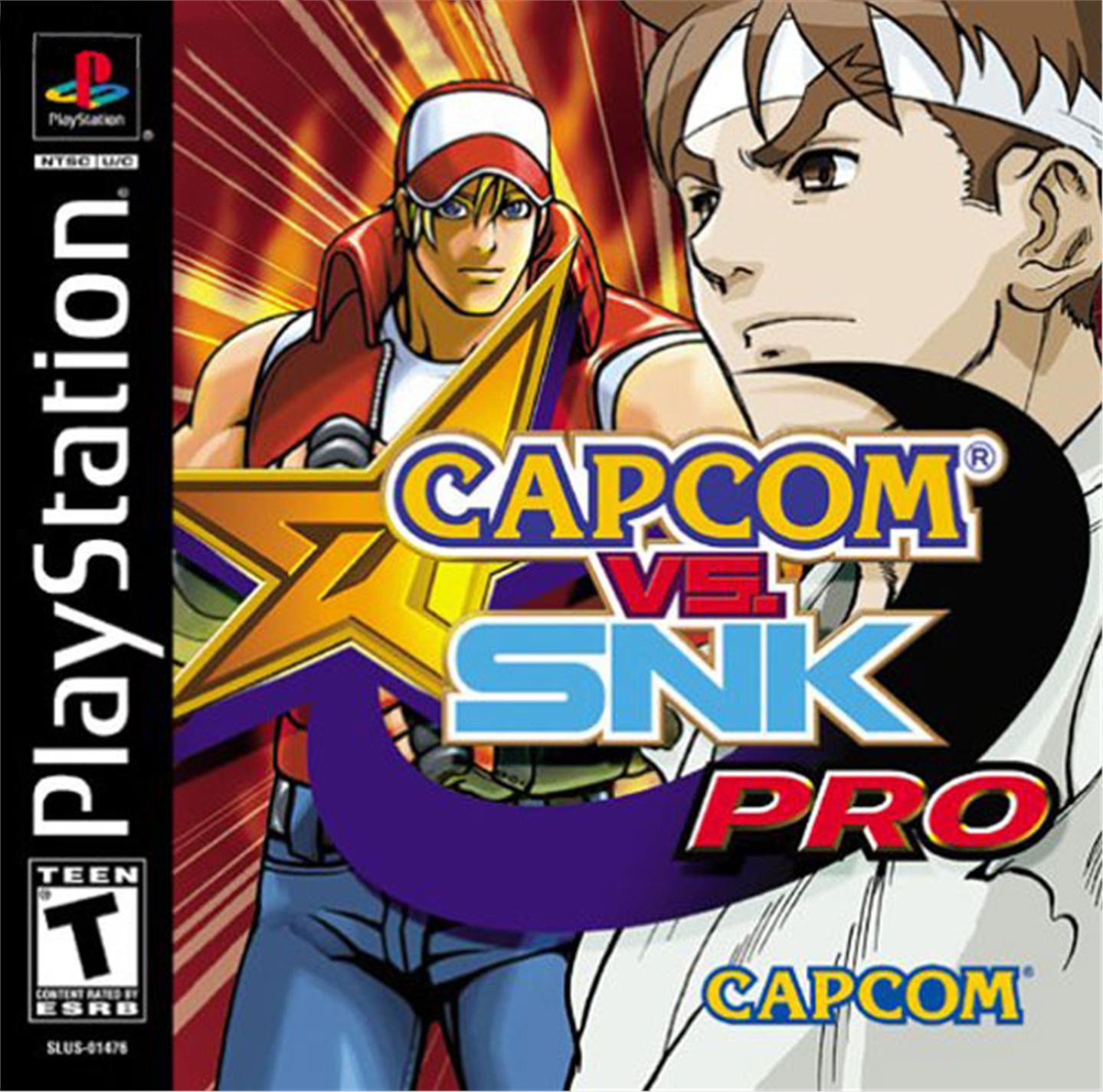 Обложка игры Capcom vs. SNK: Millennium Fight 2000 Pro