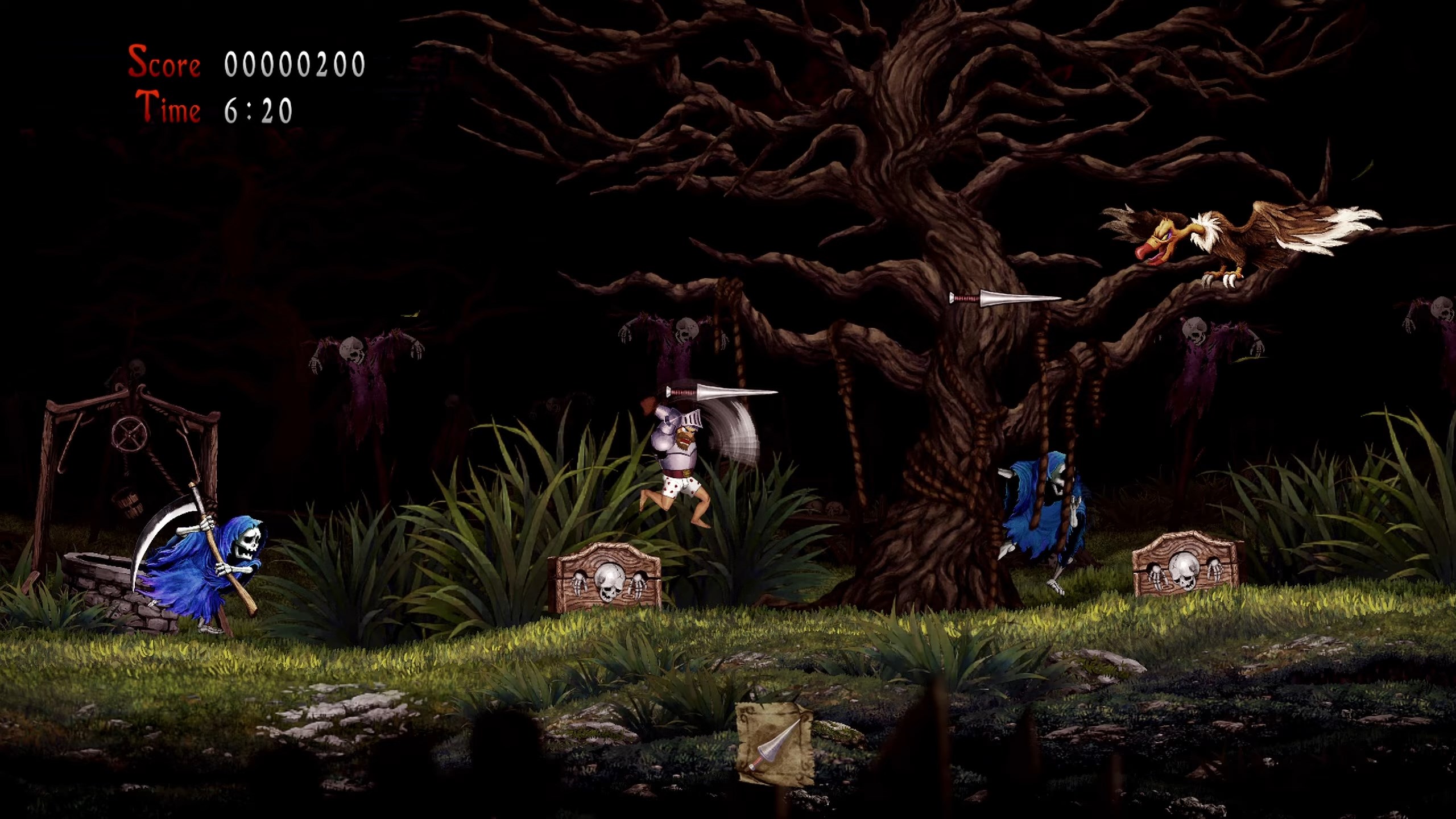 Скриншот из игры Ghosts ‘n Goblins Resurrection - 6