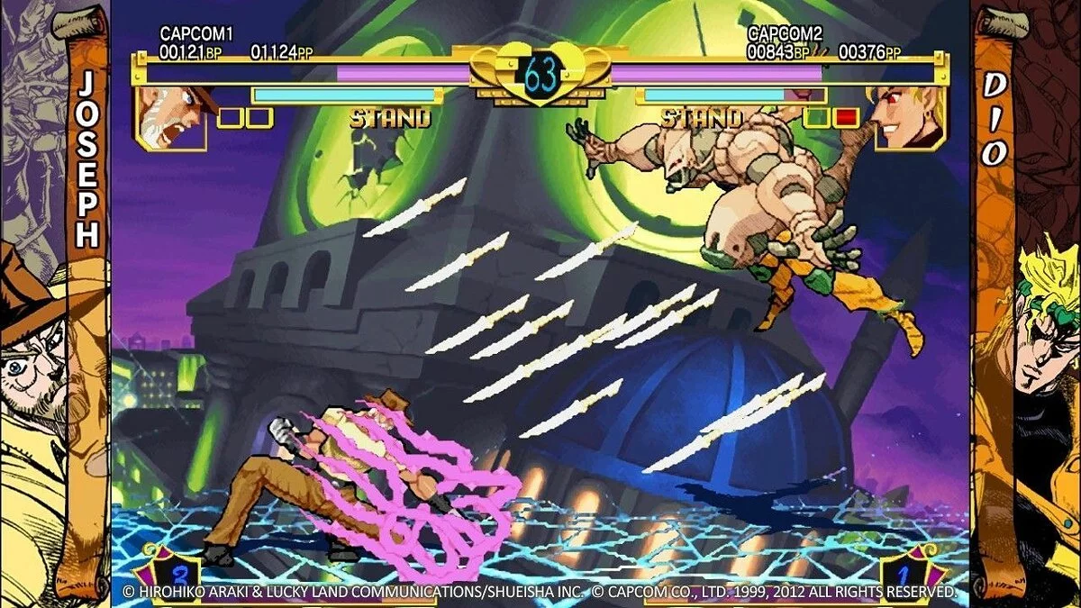 Скриншот из игры JoJo's Bizarre Adventure HD - 6