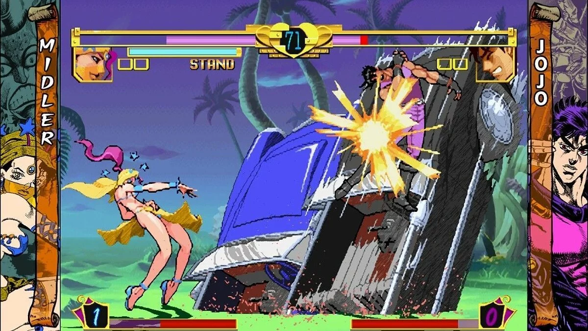 Скриншот из игры JoJo's Bizarre Adventure HD - 14
