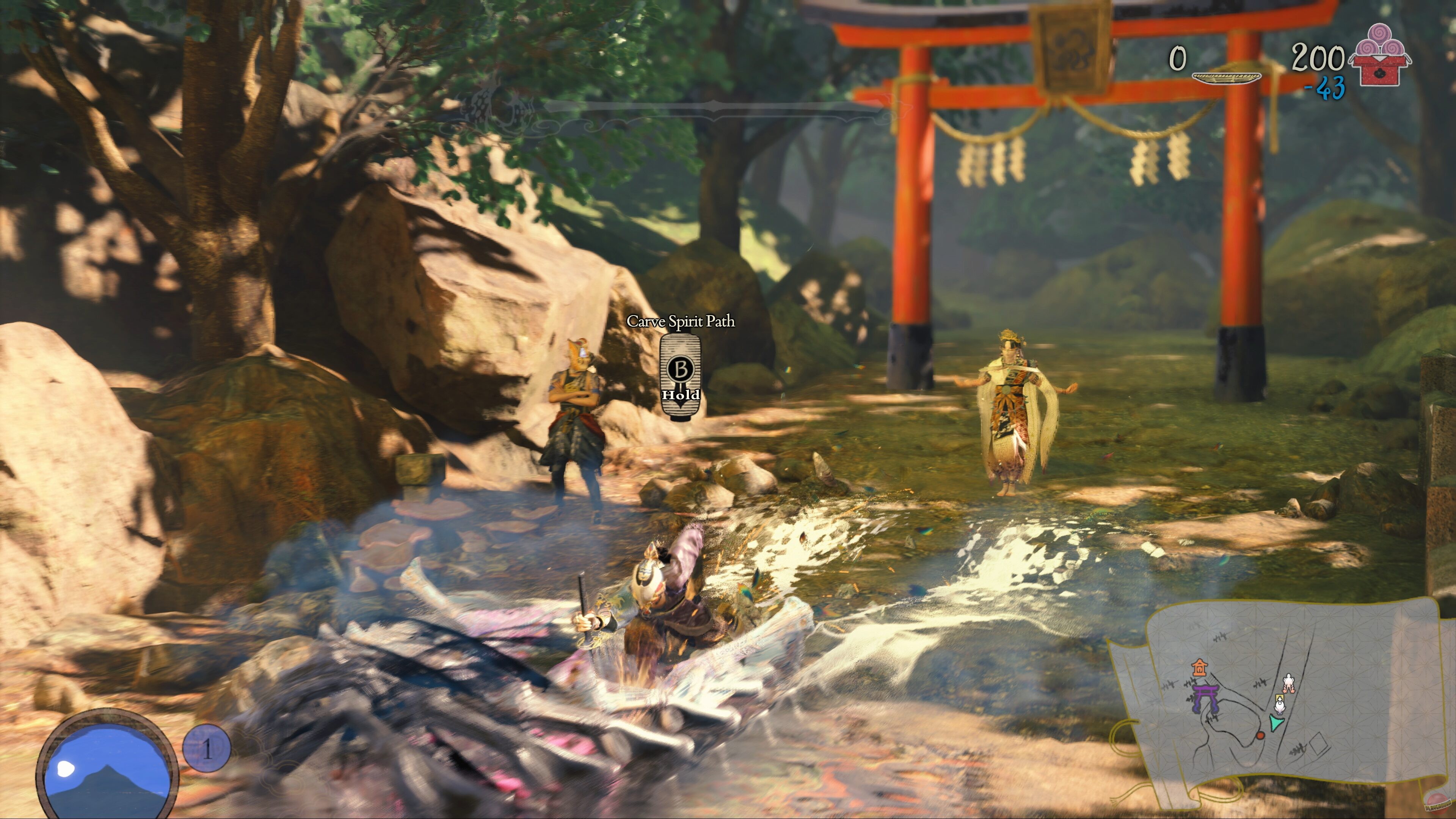 Скриншот из игры Kunitsu-Gami: Path of the Goddess - 57