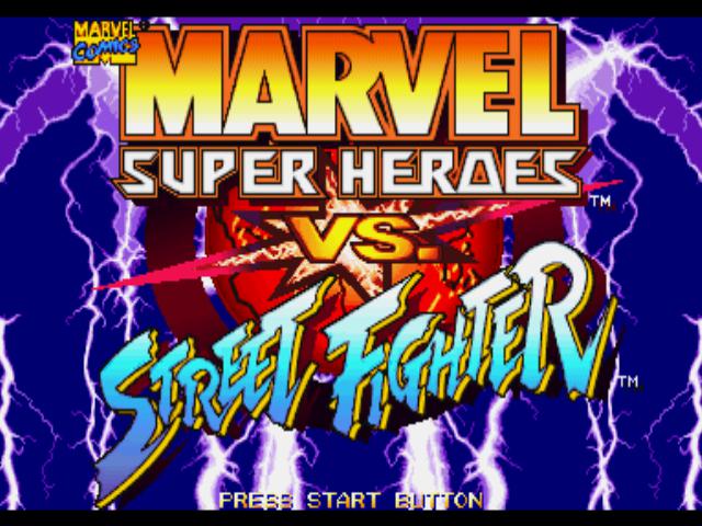 Скриншот из игры Marvel Super Heroes vs. Street Fighter - 22