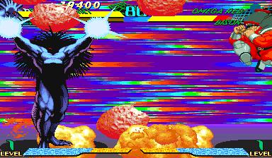 Скриншот из игры Marvel Super Heroes vs. Street Fighter - 23