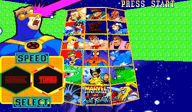 Скриншот из игры Marvel Super Heroes vs. Street Fighter - 21