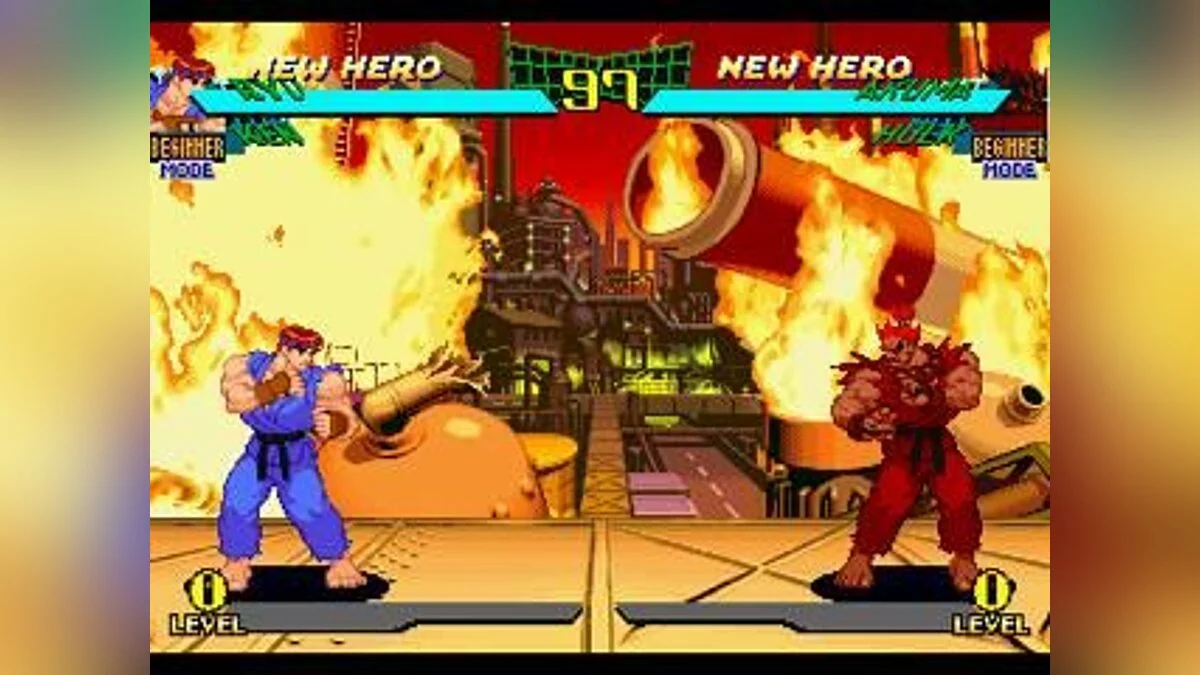 Скриншот из игры Marvel Super Heroes vs. Street Fighter - 10