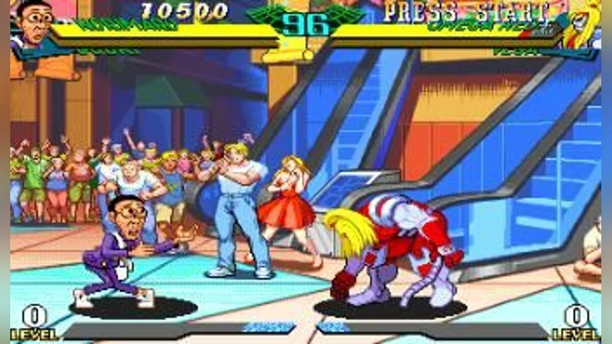 Скриншот из игры Marvel Super Heroes vs. Street Fighter - 14