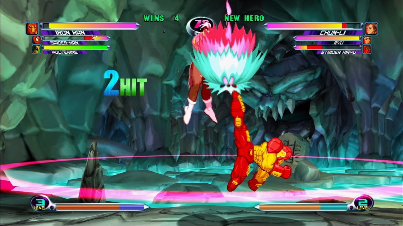Скриншот из игры Marvel vs. Capcom 2: New Age of Heroes - 36
